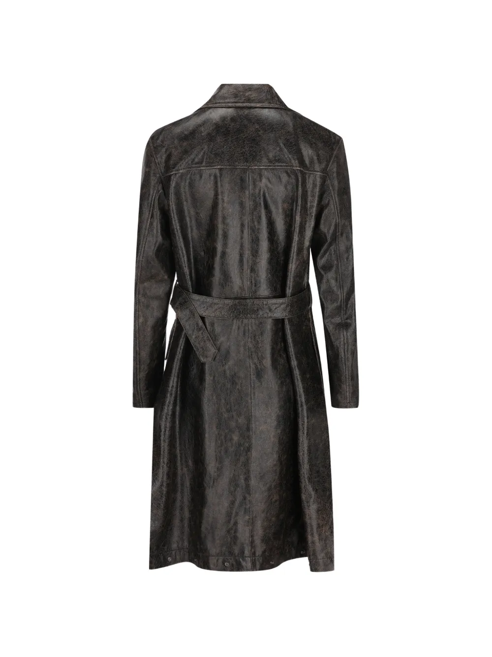 FENDI leather trench coat Bruin