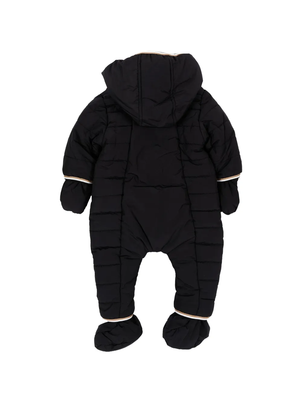 BOSS Kidswear Gewatteerd skipak Zwart