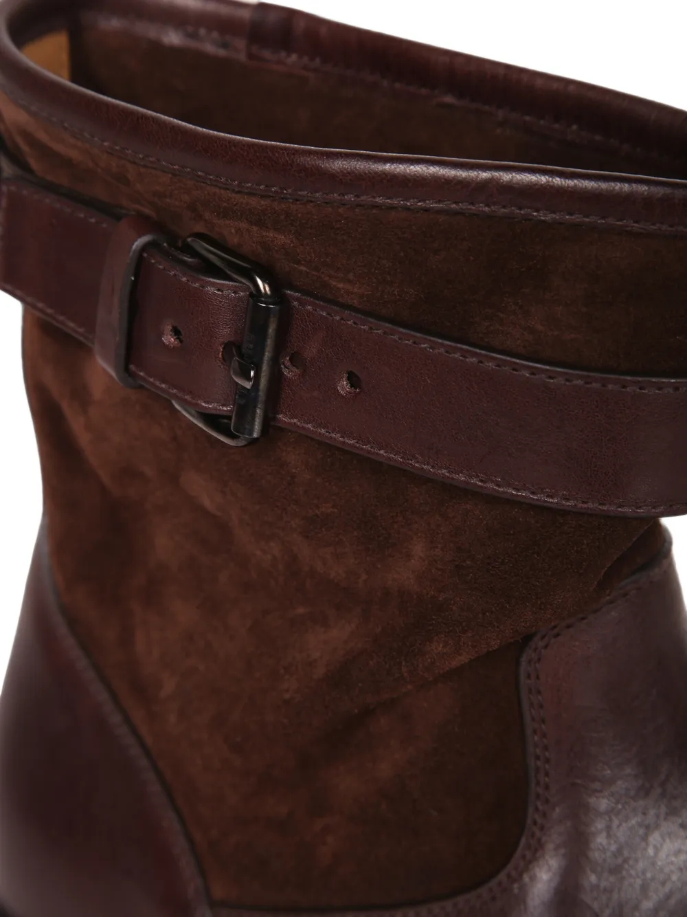 Church's buckled panelled ankle boots Bruin