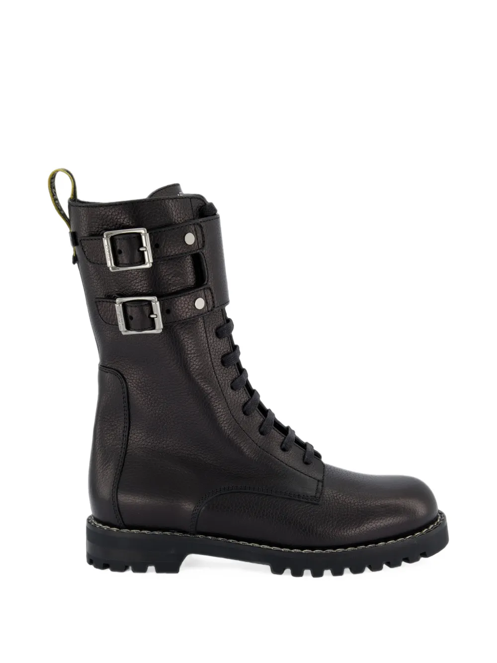 FENDI Commando buckle-detail biker boots