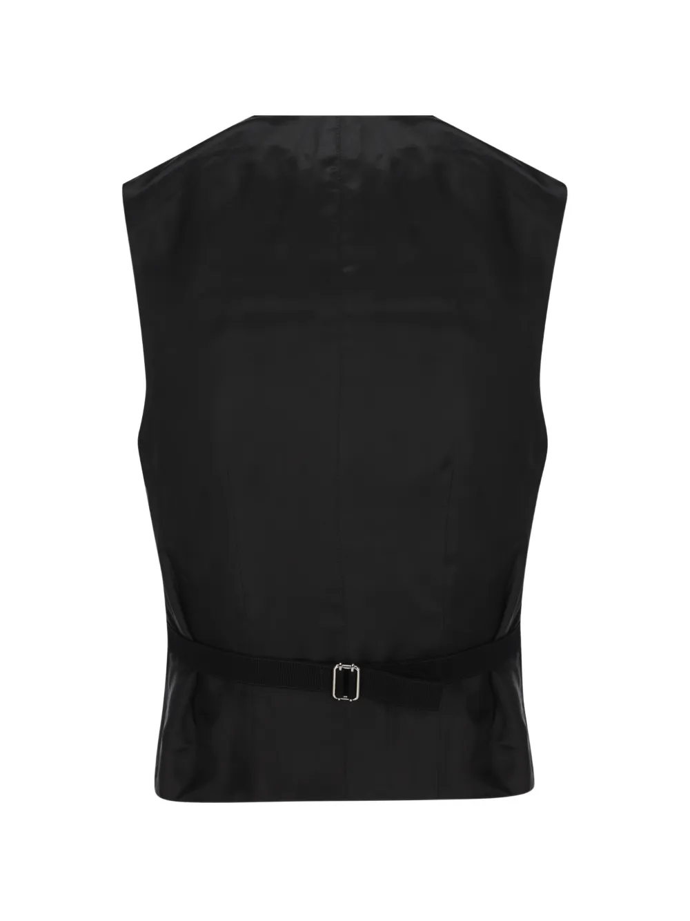 FENDI V-neck sleeveless waistcoat Zwart