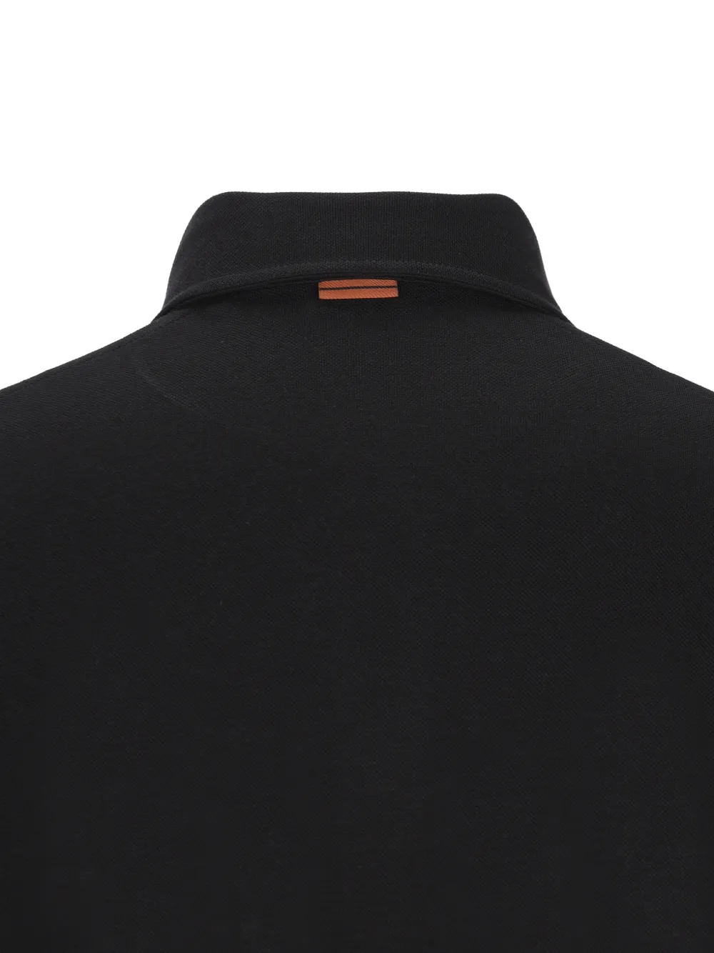 Zegna Poloshirt met borstzak Zwart