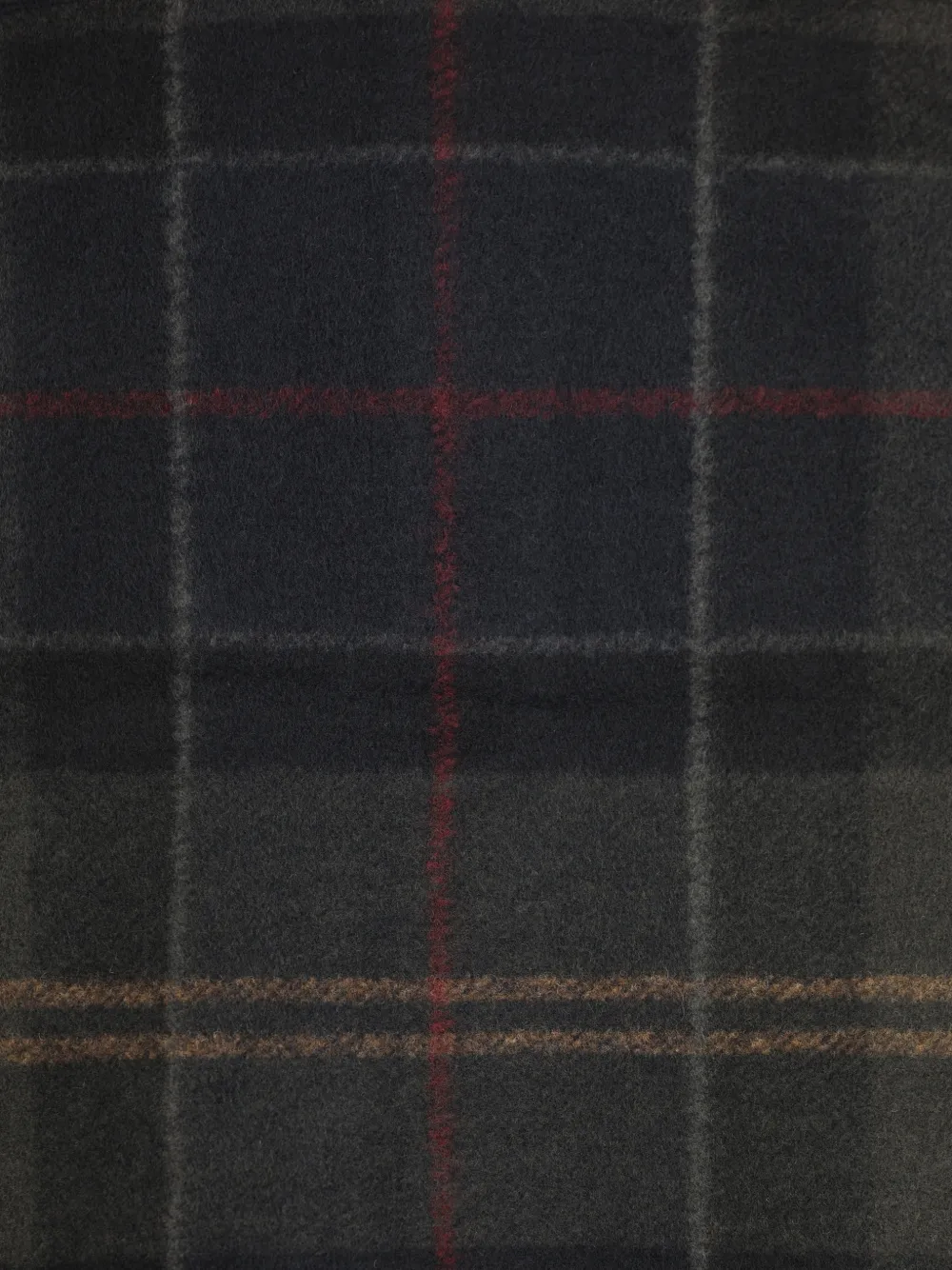 Barbour Woodlane geruit shirtjack Groen