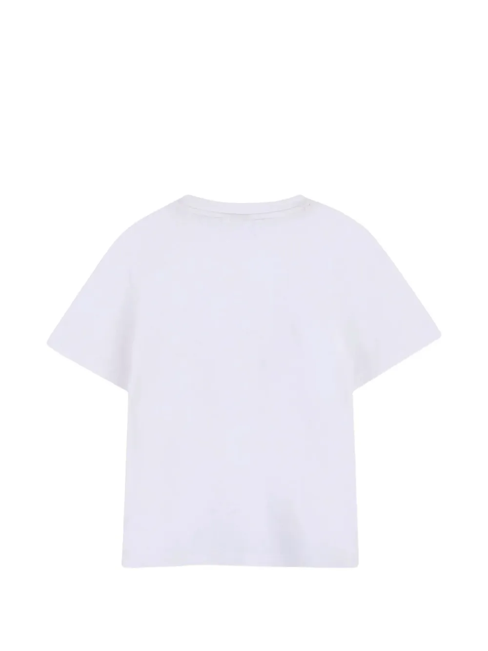 BOSS Kidswear T-shirt met logoprint Wit