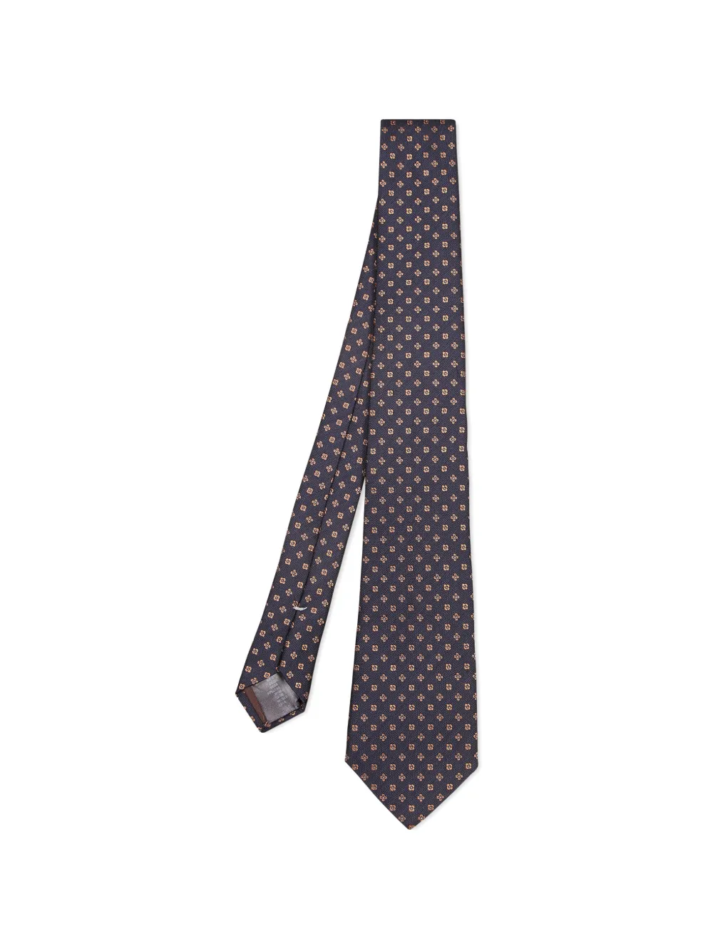 Canali floral-jacquard tie
