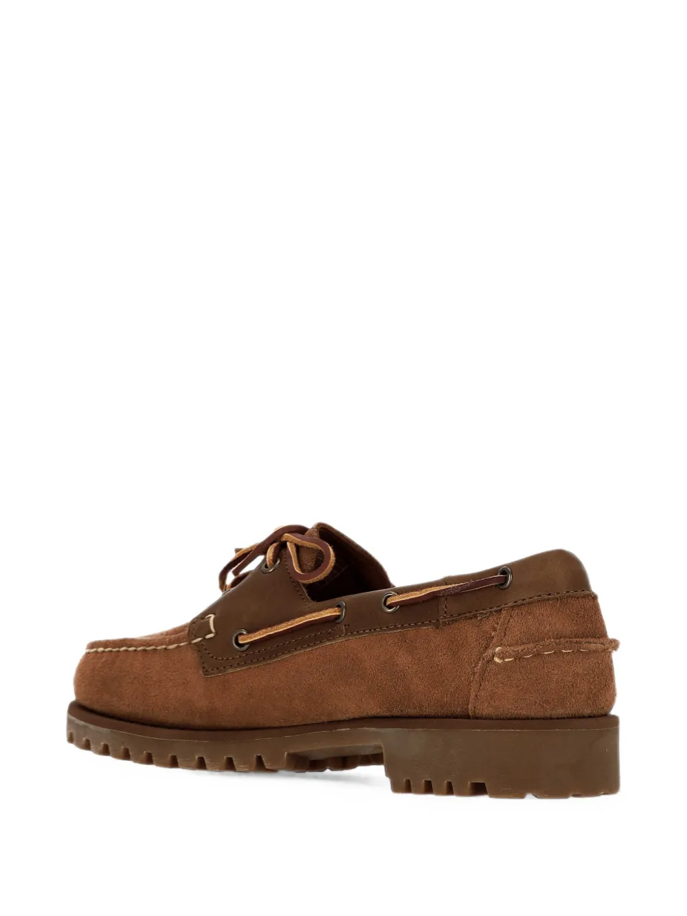 Sebago suede panelled boat shoes Bruin