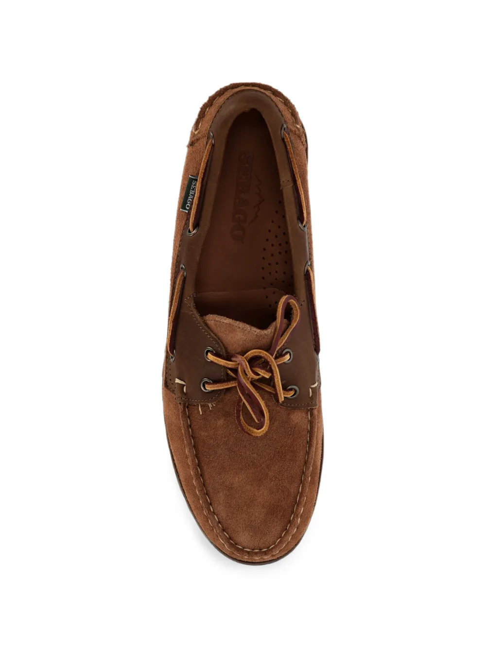 Sebago suede panelled boat shoes Bruin
