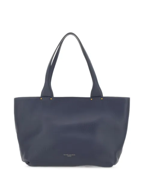 GIANNI CHIARINI zip-fastening leather tote bag
