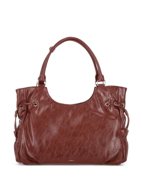 STAND OIL Breezy drawstring-detail shoulder bag