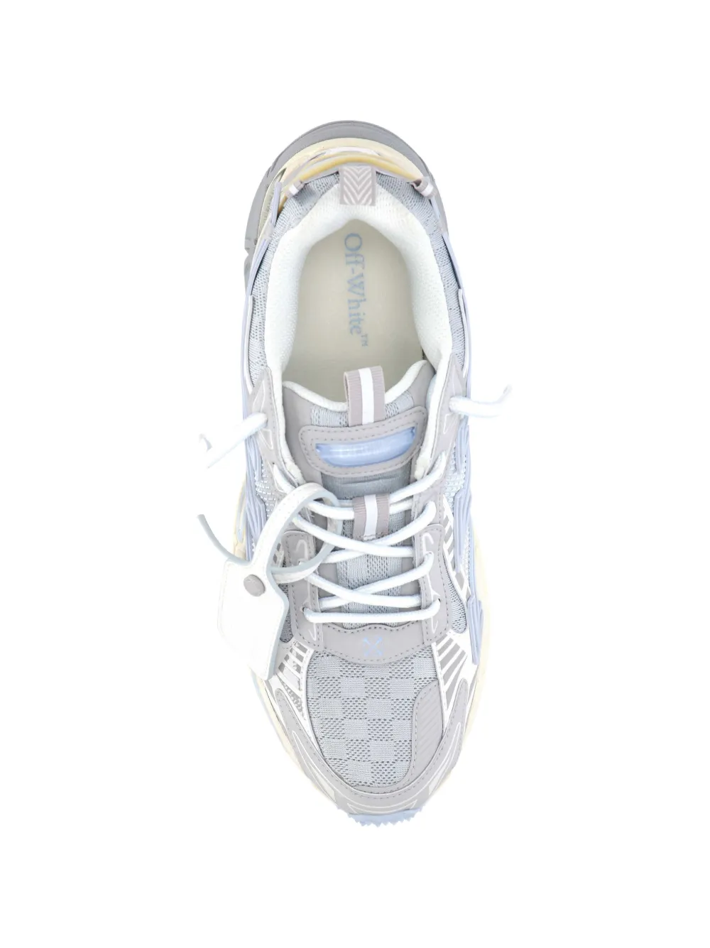Off-White Arrows Zip Tie sneakers Grijs