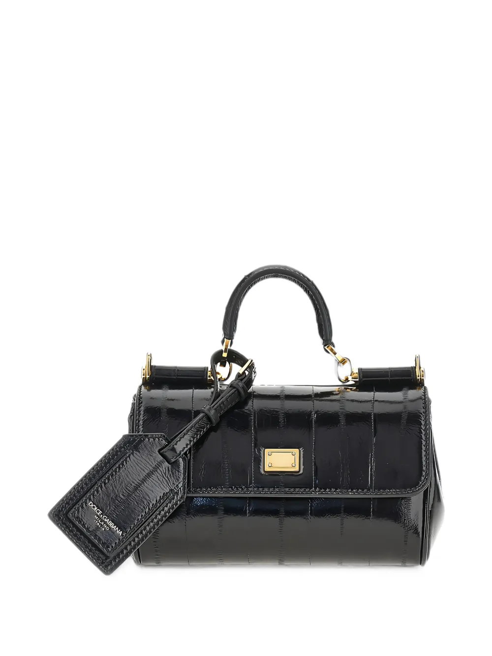 Dolce & Gabbana Sicily panelled leather tote bag · OS