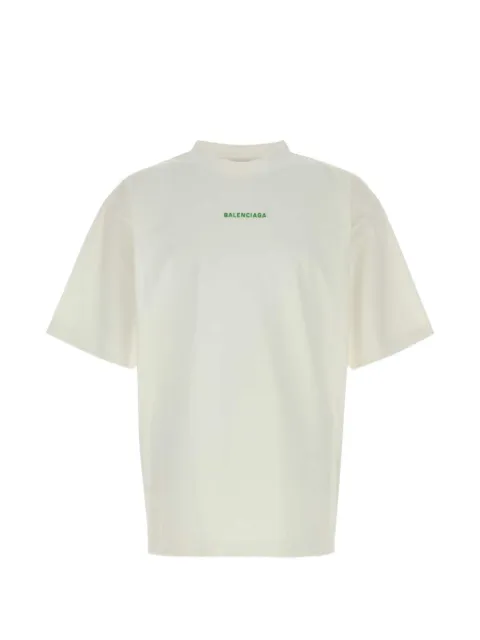 Balenciaga playera con logo estampado