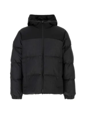 Prada カシミア ダウンジャケット | グレー | FARFETCH JP