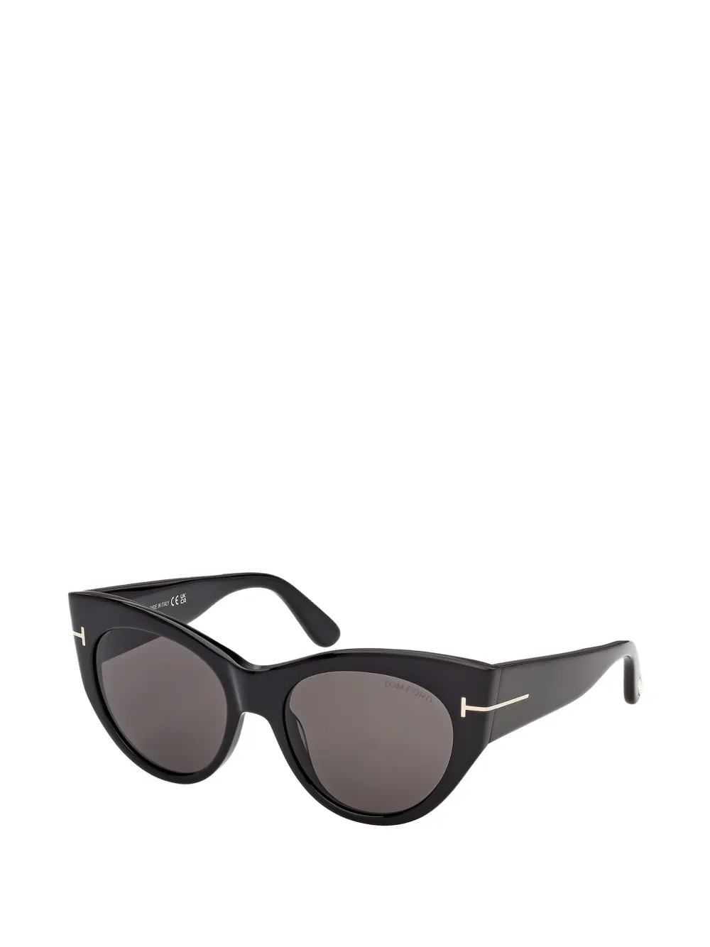 TOM FORD Eyewear Zonnebril met cat-eye montuur Zwart