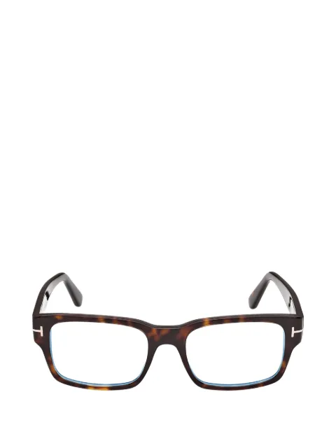 TOM FORD Eyewear T-motif rectangle-frame glasses