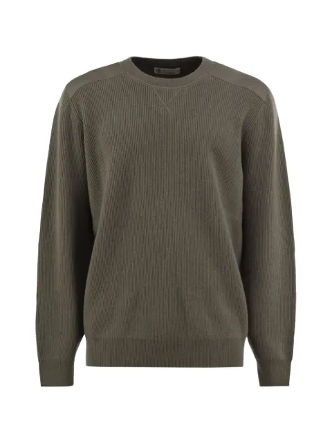 Brunello Cucinelli ribbed-knit cashmere sweater