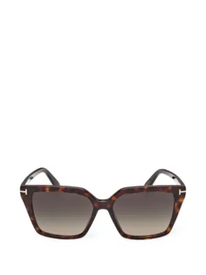 Prada Eyewear トータスシェル キャットアイ サングラス | ブラウン