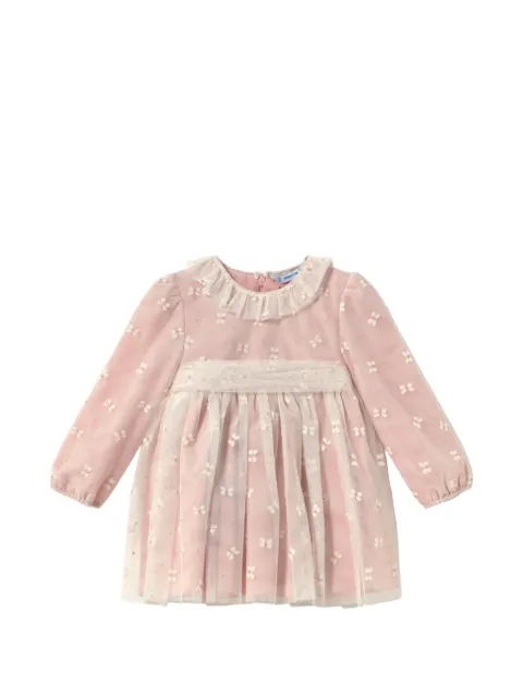 Mayoral vestido bordado de tul