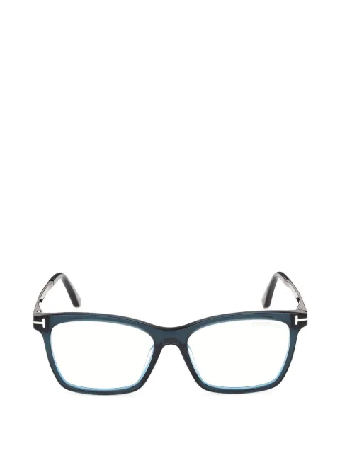 TOM FORD Eyewear T-logo rectangle-frame glasses