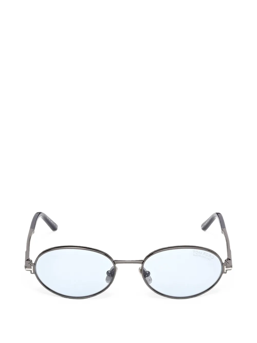 TOM FORD Eyewear Occhiali da sole ovali Gina-02 - Grigio