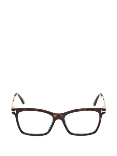 TOM FORD Eyewear T-motif rectangle-frame glasses