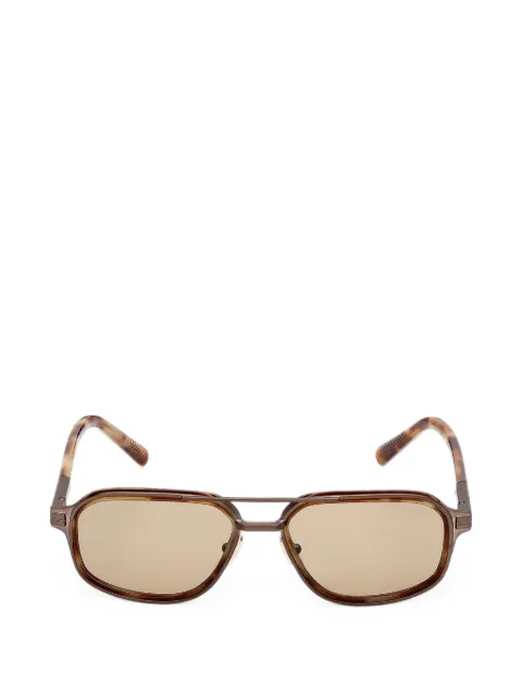 Zegna lentes de sol Havana Orizzonte I
