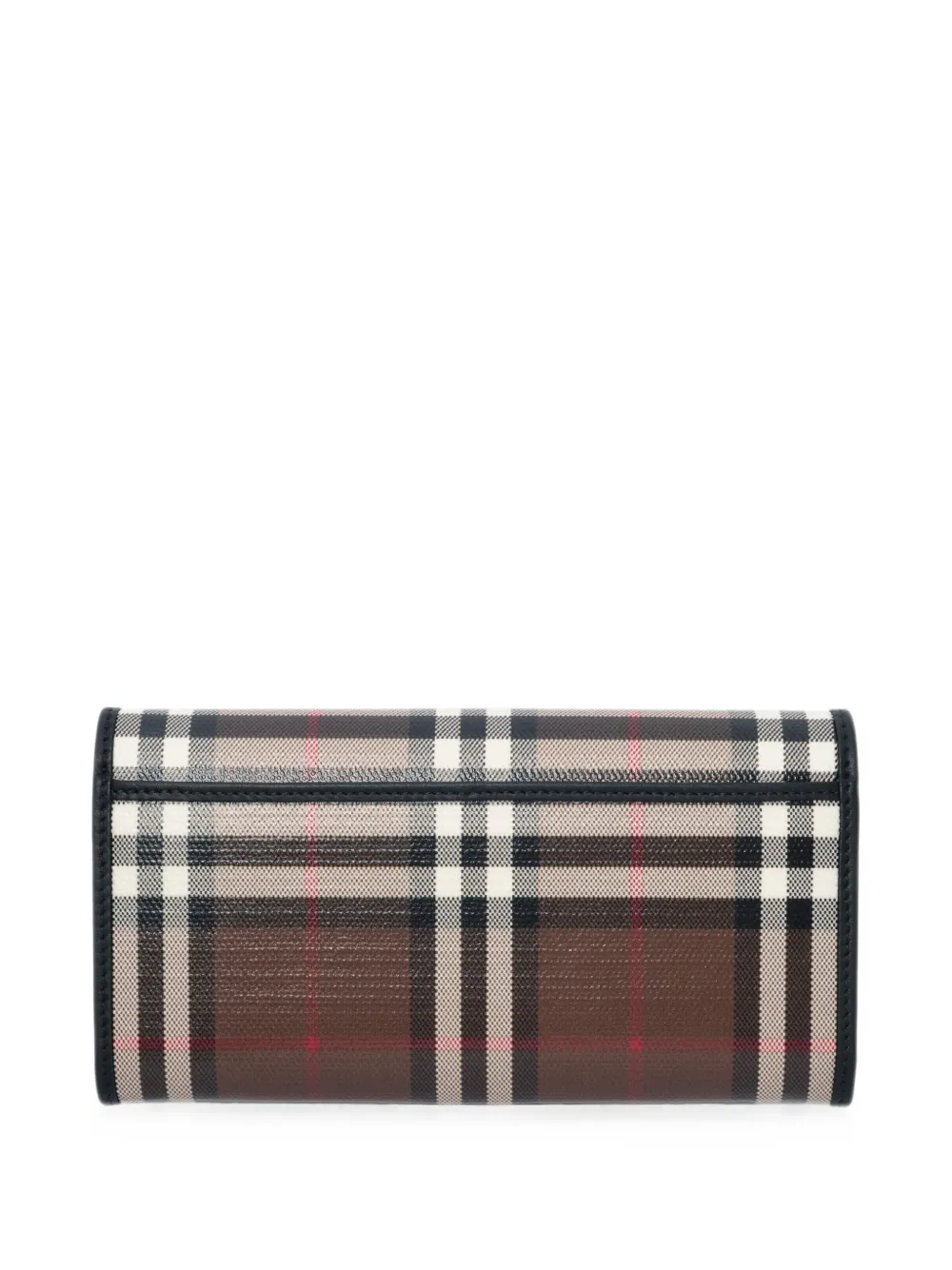 Burberry Geruite portemonnee Bruin