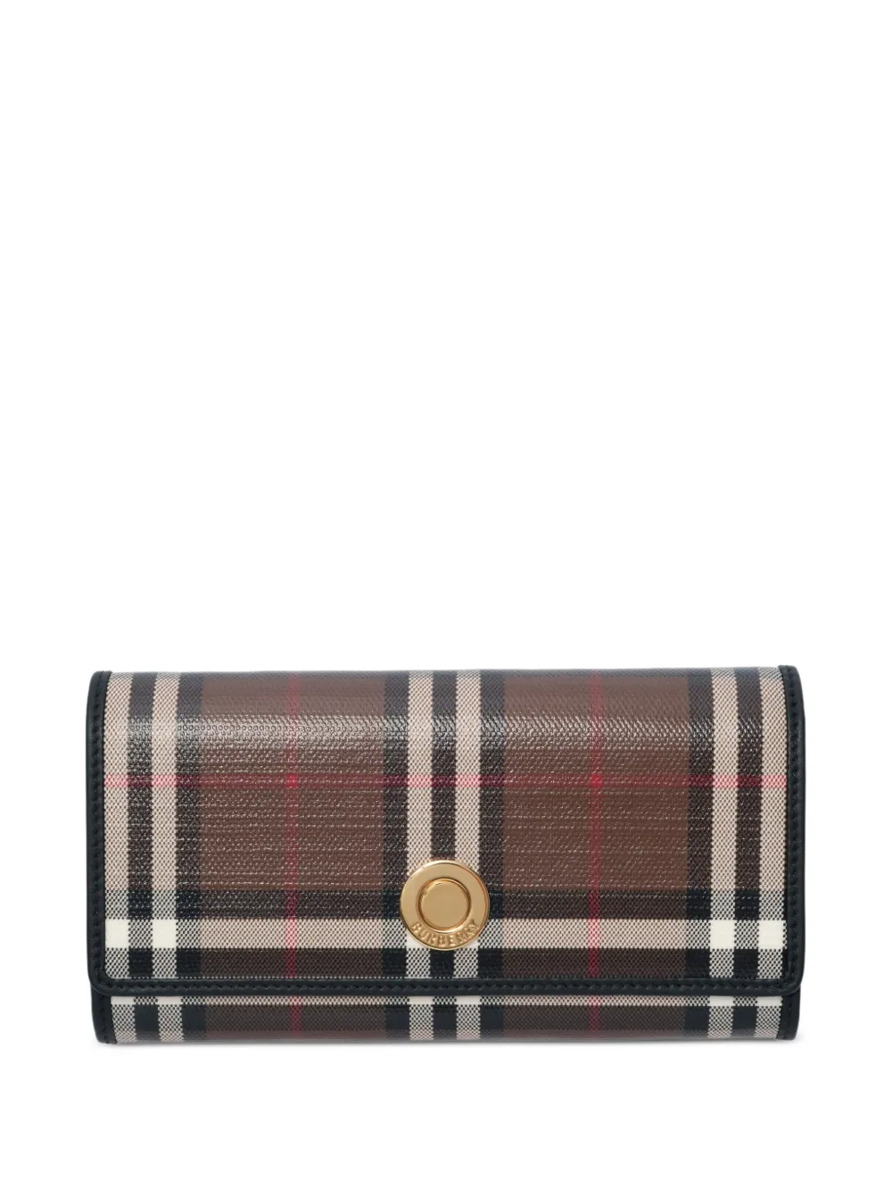 Burberry Check Portemonnaie - Braun