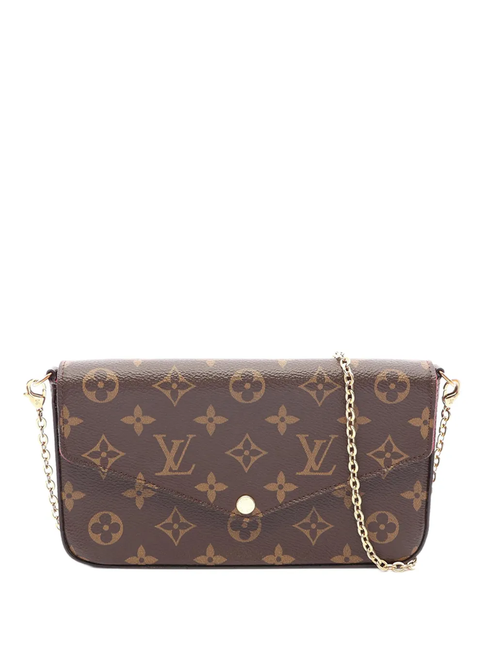 Louis Vuitton Pre-Owned 2018 Monogram Pochette Felicie Umhängetasche - Braun