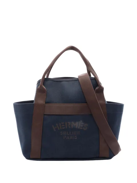 Hermès Pre-Owned 2019 Toile Sac de Pansage Grooming Bag satchel