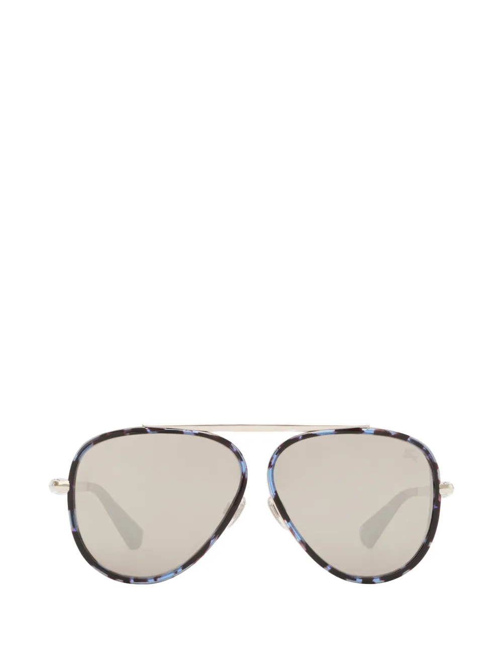 Burberry oversized Aviator sunglasses - Oro