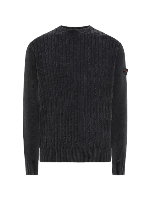 Peuterey cable-knit cotton sweater