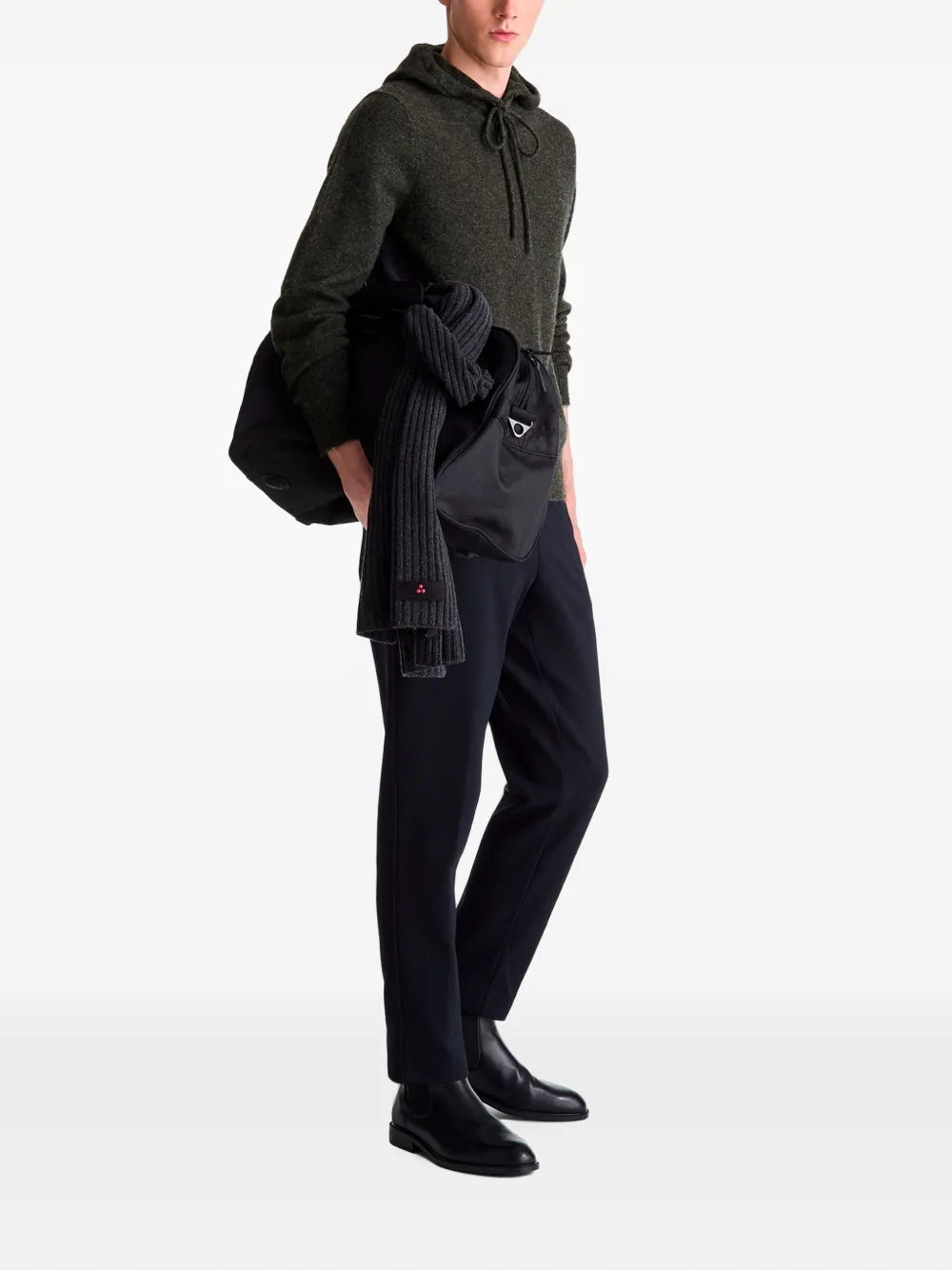Peuterey Akubi 01 hoodie met trekkoord Grijs