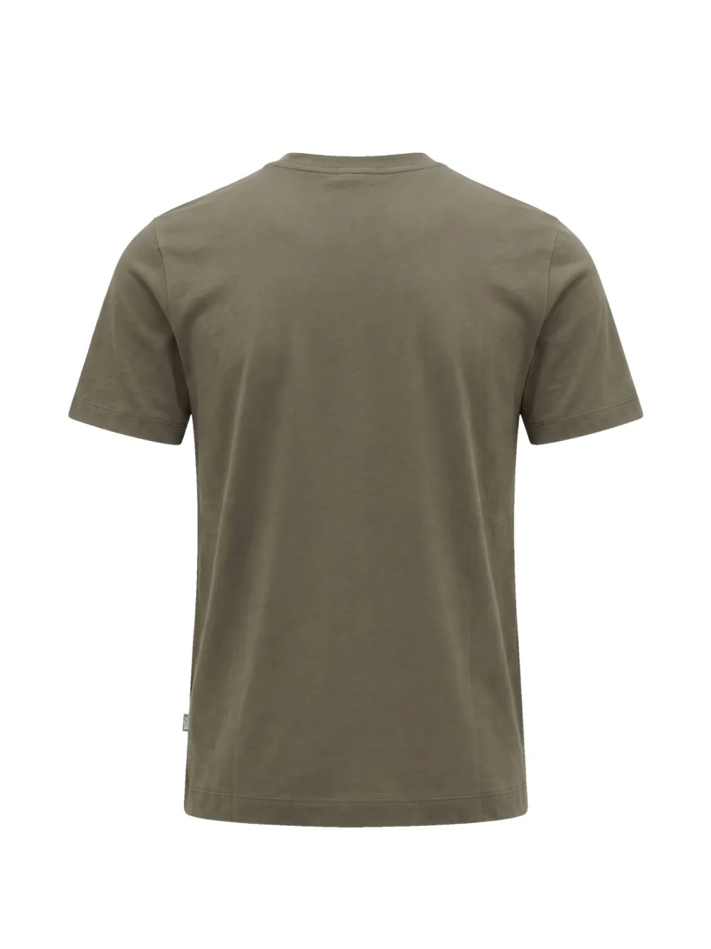 BOSS T-shirt met geborduurd logo Groen