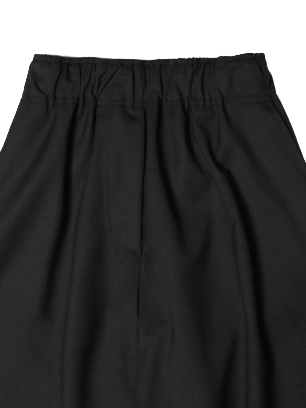 THELATEST Broek met elastische tailleband Zwart
