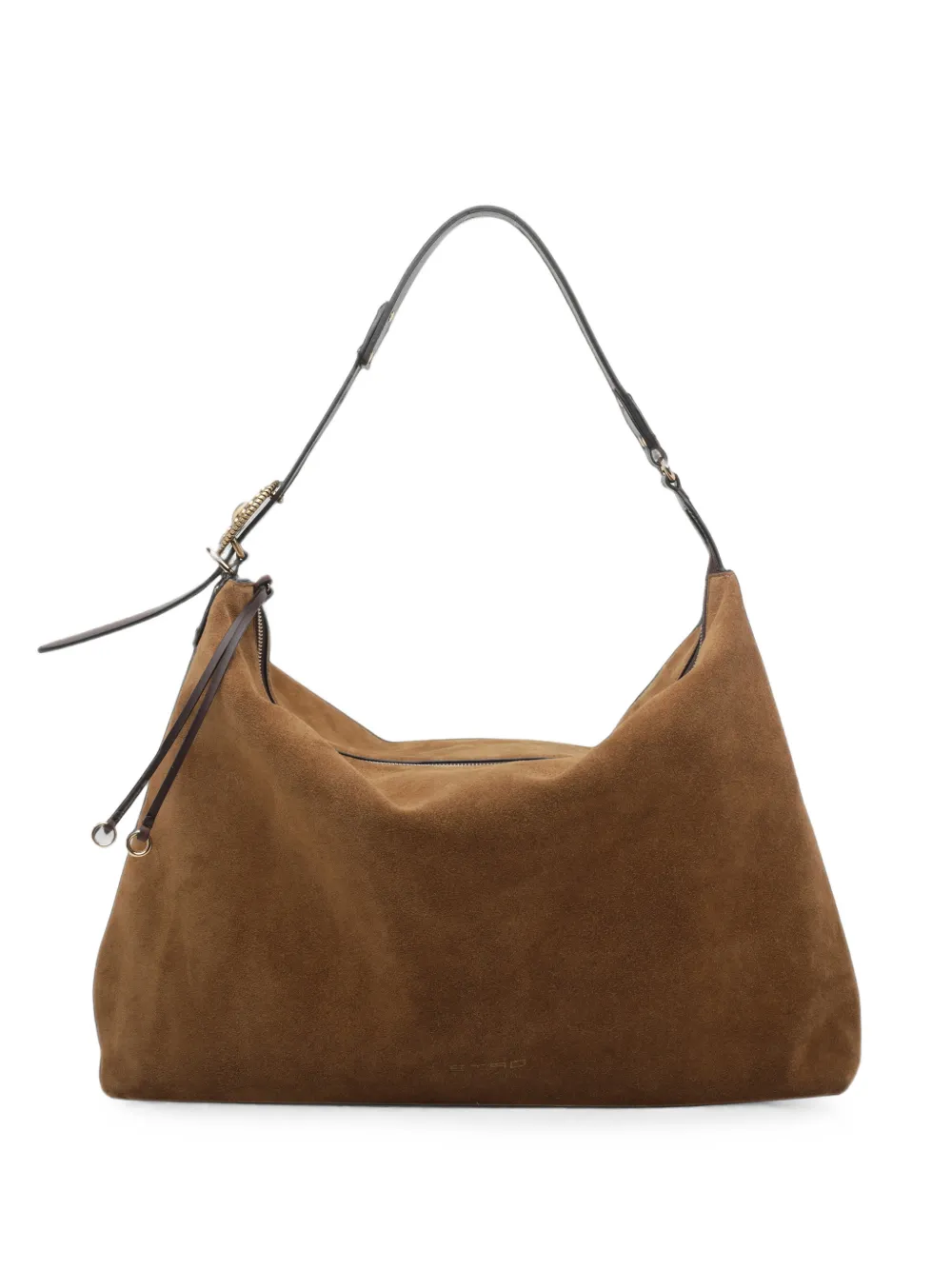 ETRO large Rosette suede shoulder bag