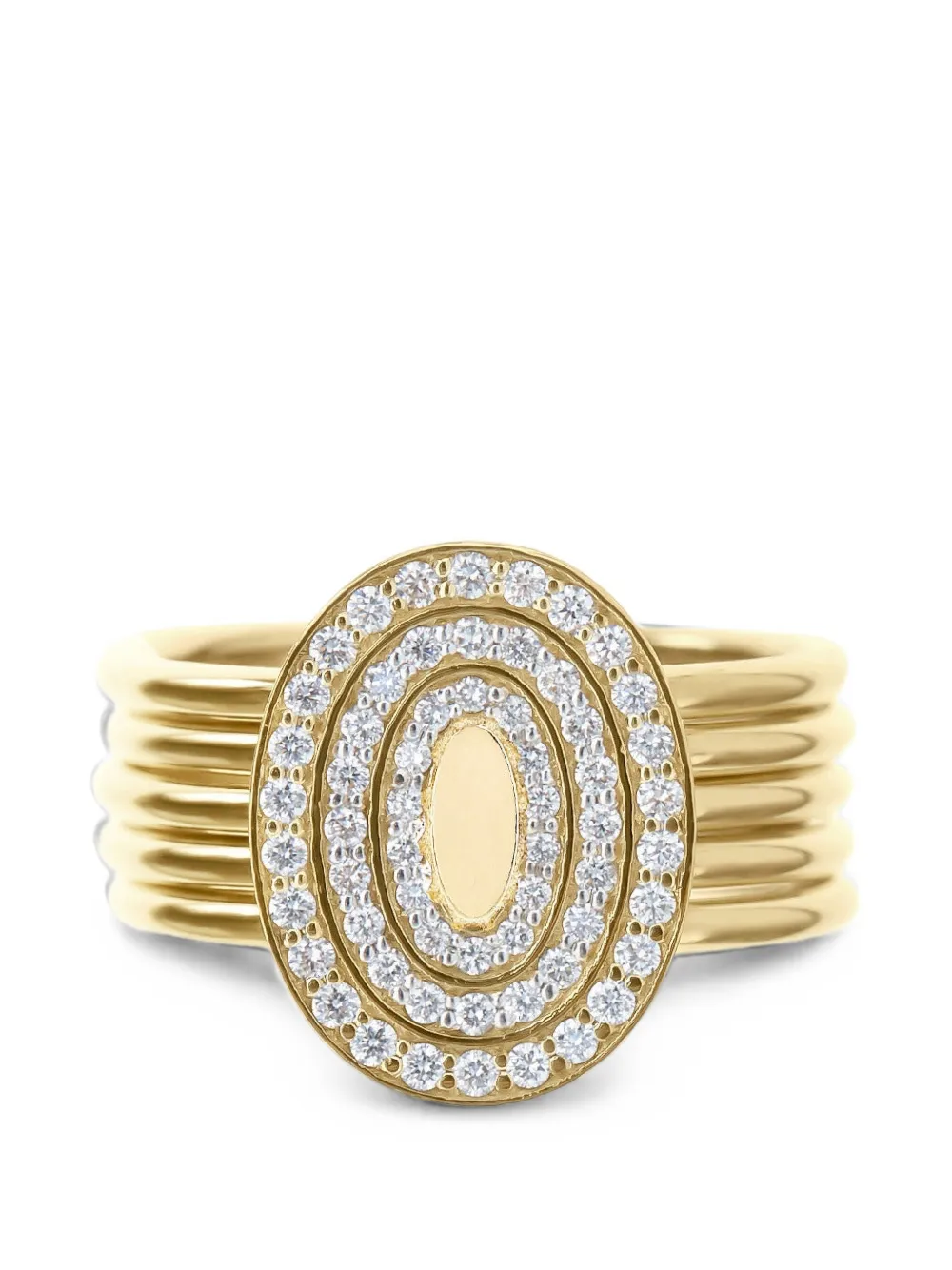 NANIS Boules Sway diamond ring · 6 1/2