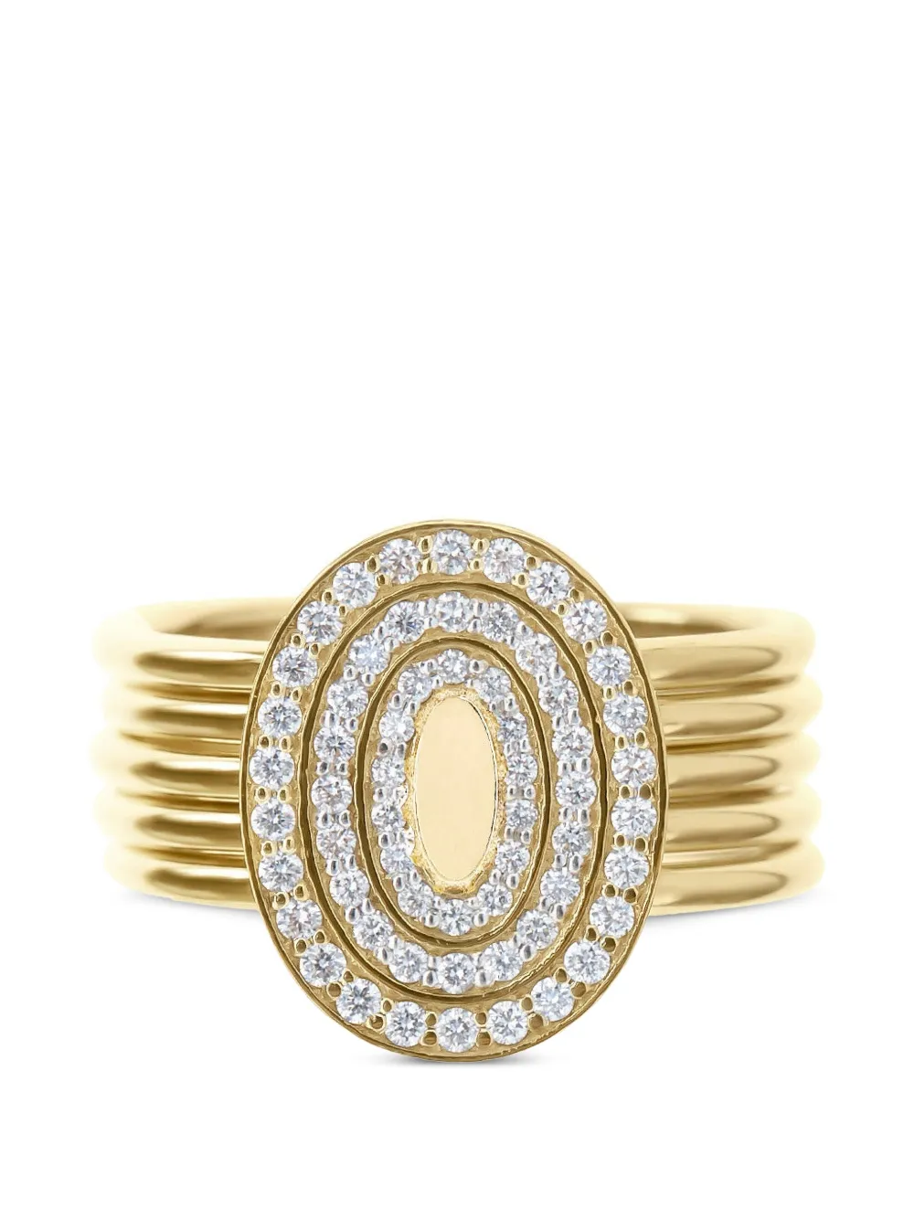 NANIS Boules Sway diamond ring