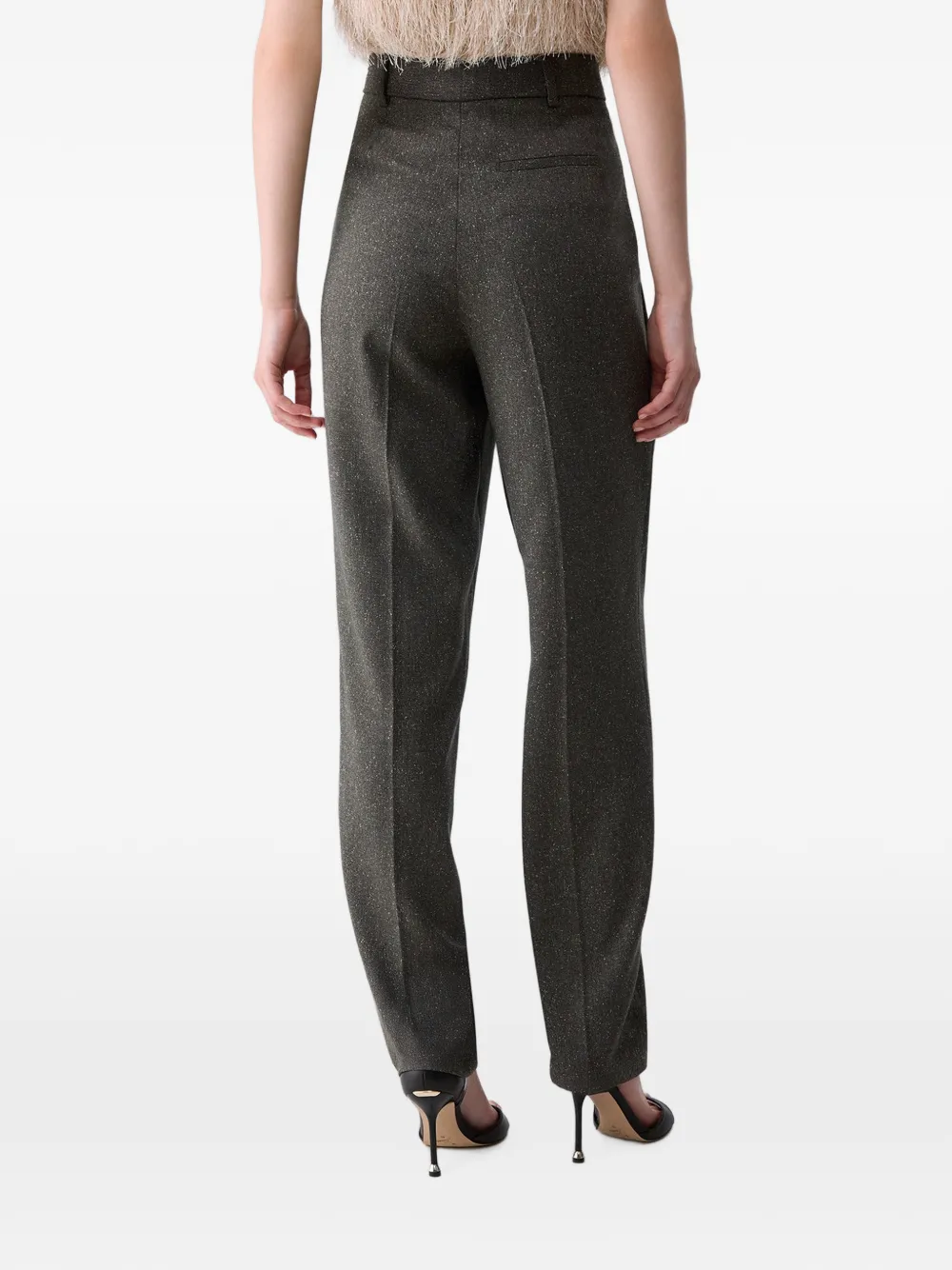 LIU JO Tweed broek Groen