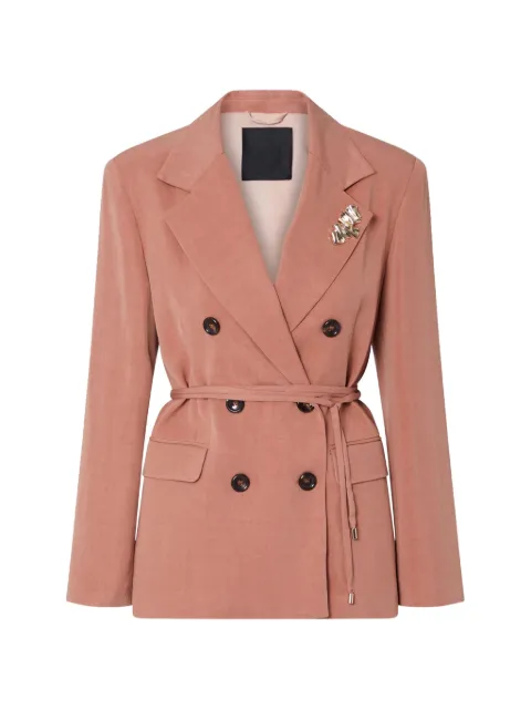 LIU JO blazer Tencel con cinturón
