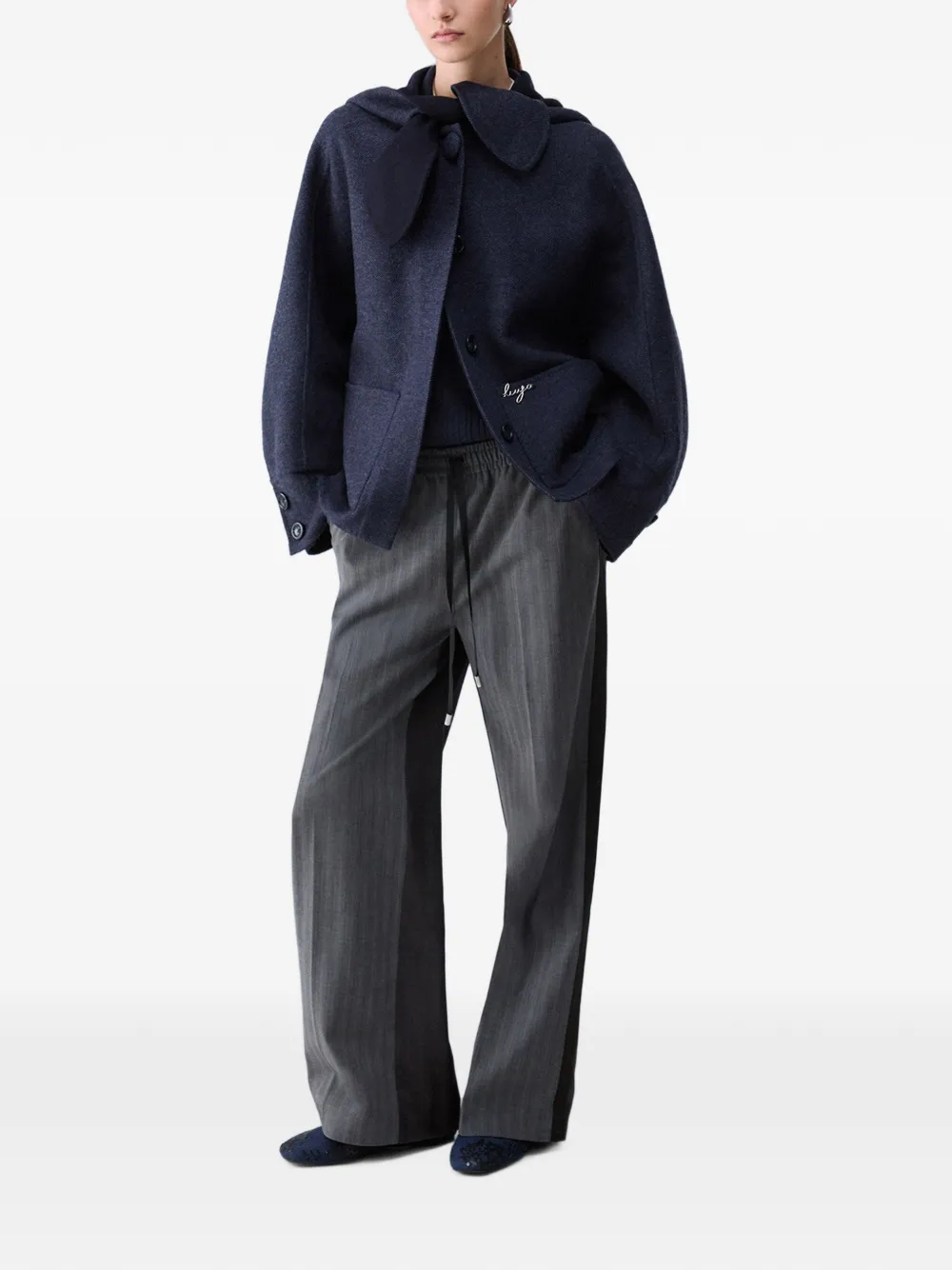 LIU JO Wollen jas Blauw