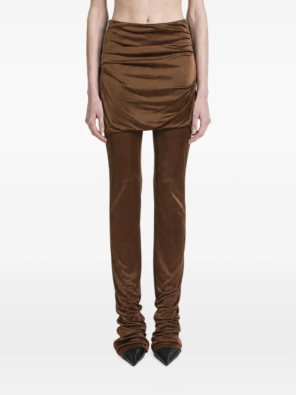 Petar Petrov draped-overlay trousers