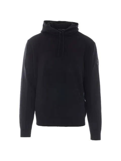 Canada Goose Zinnia logo-patch knit hoodie