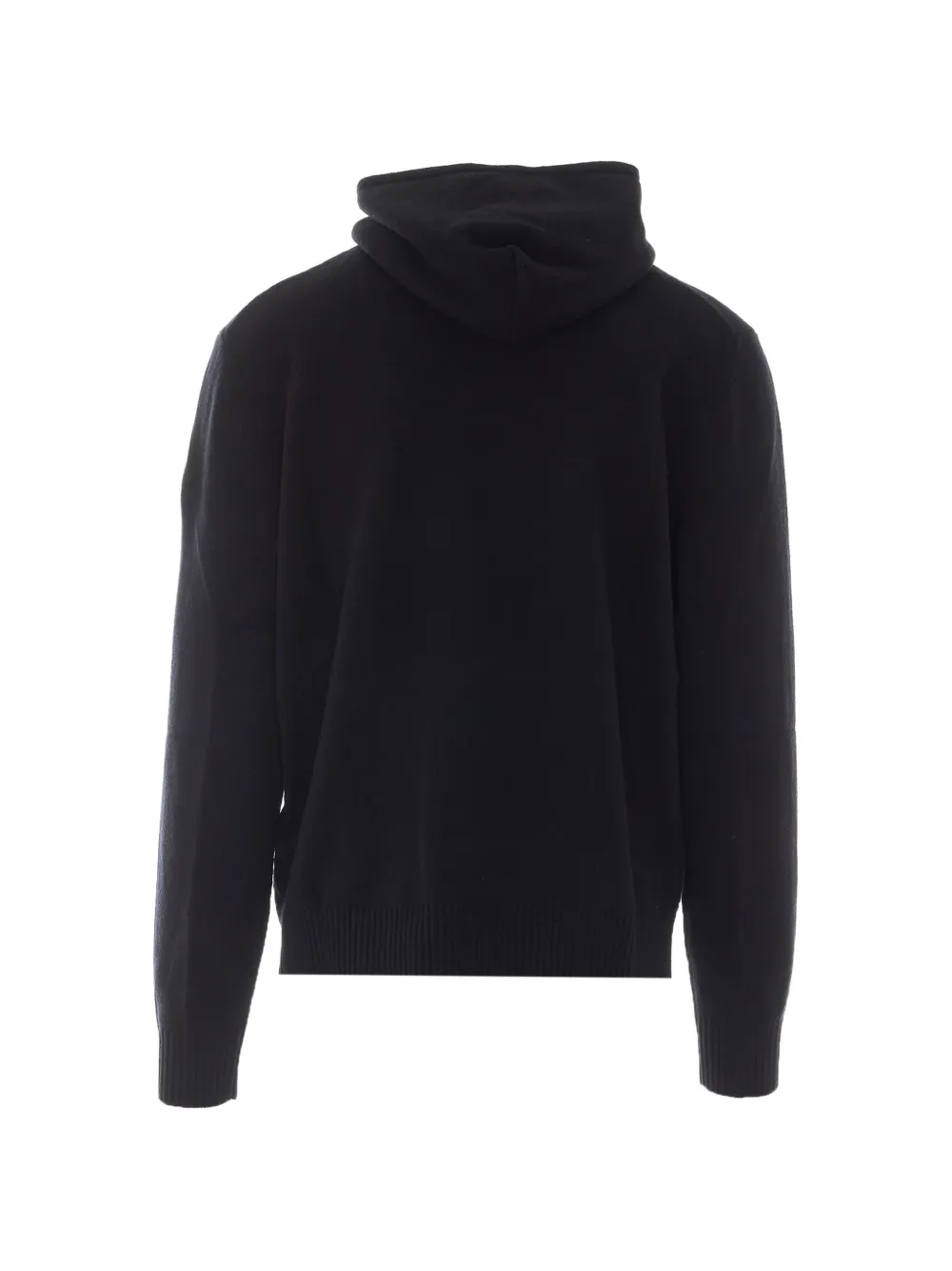 Canada Goose Zinnia logo-patch knit hoodie Zwart