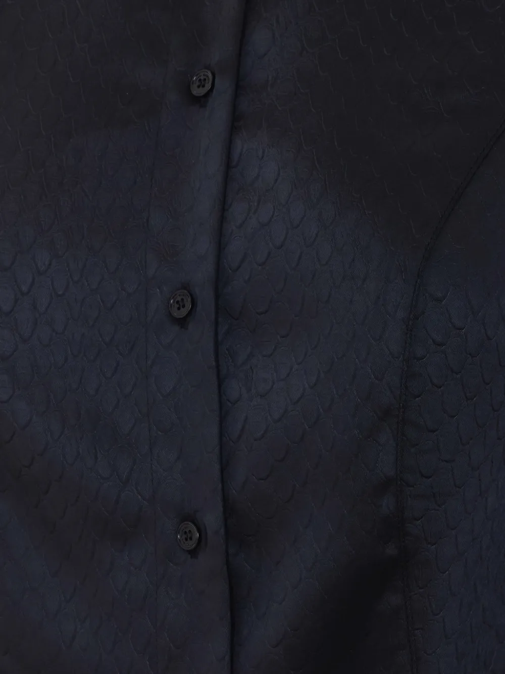 Elisabetta Franchi python-print shirt Zwart