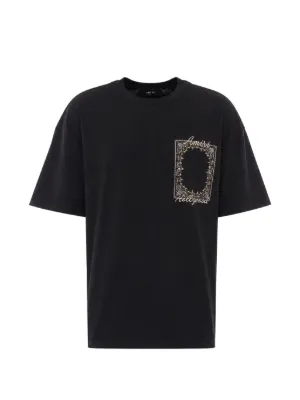 Burberry Check Trim Cotton T-shirt | Black | FARFETCH