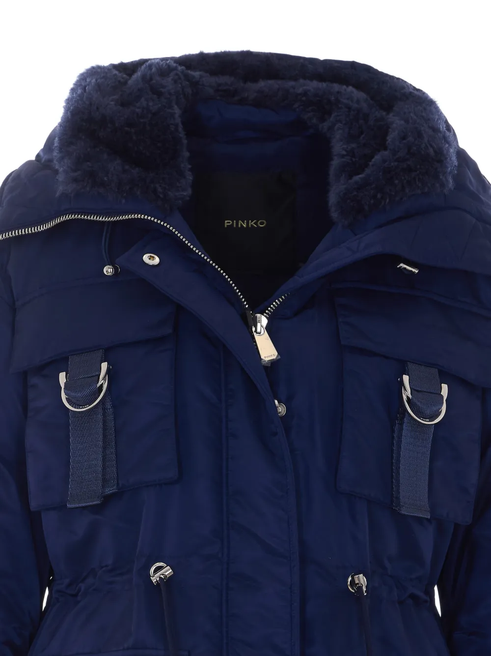 PINKO Passito donsjas met gespdetail Blauw