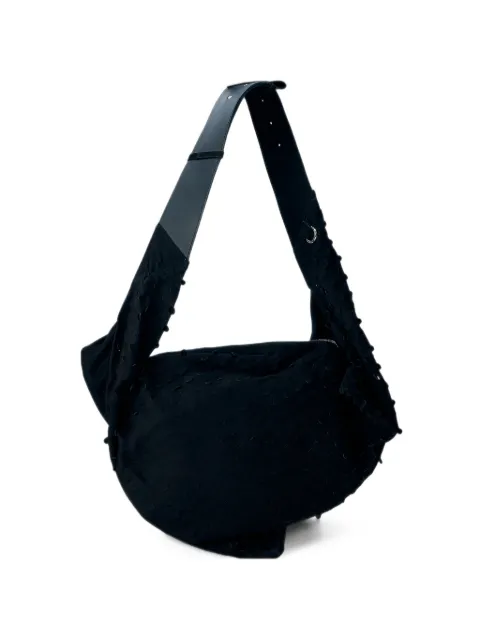Kiko Kostadinov Fiore leather-strap shoulder bag