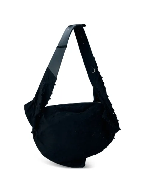Kiko Kostadinov Fiore leather-strap shoulder bag