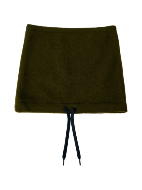 Rier drawstring-hem neck warmer